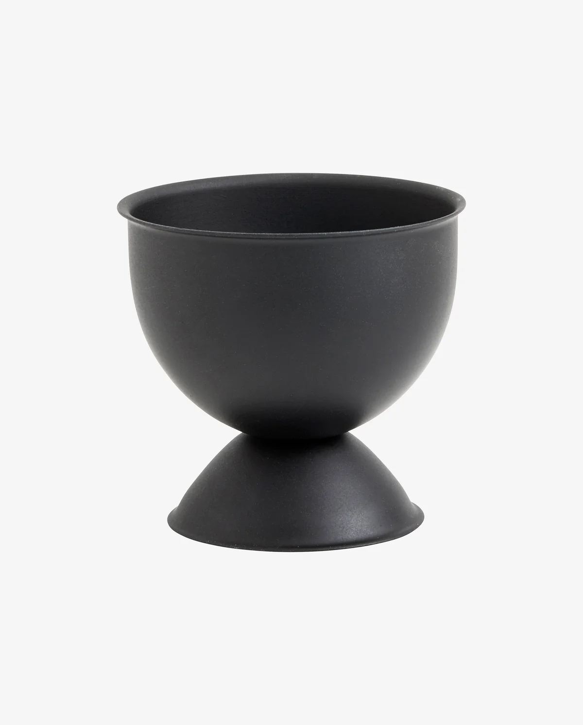 Lot de 4 coquetiers en acier inoxydable noir
