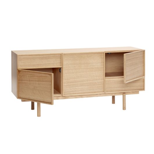 Buffet en bois naturel — détail 5