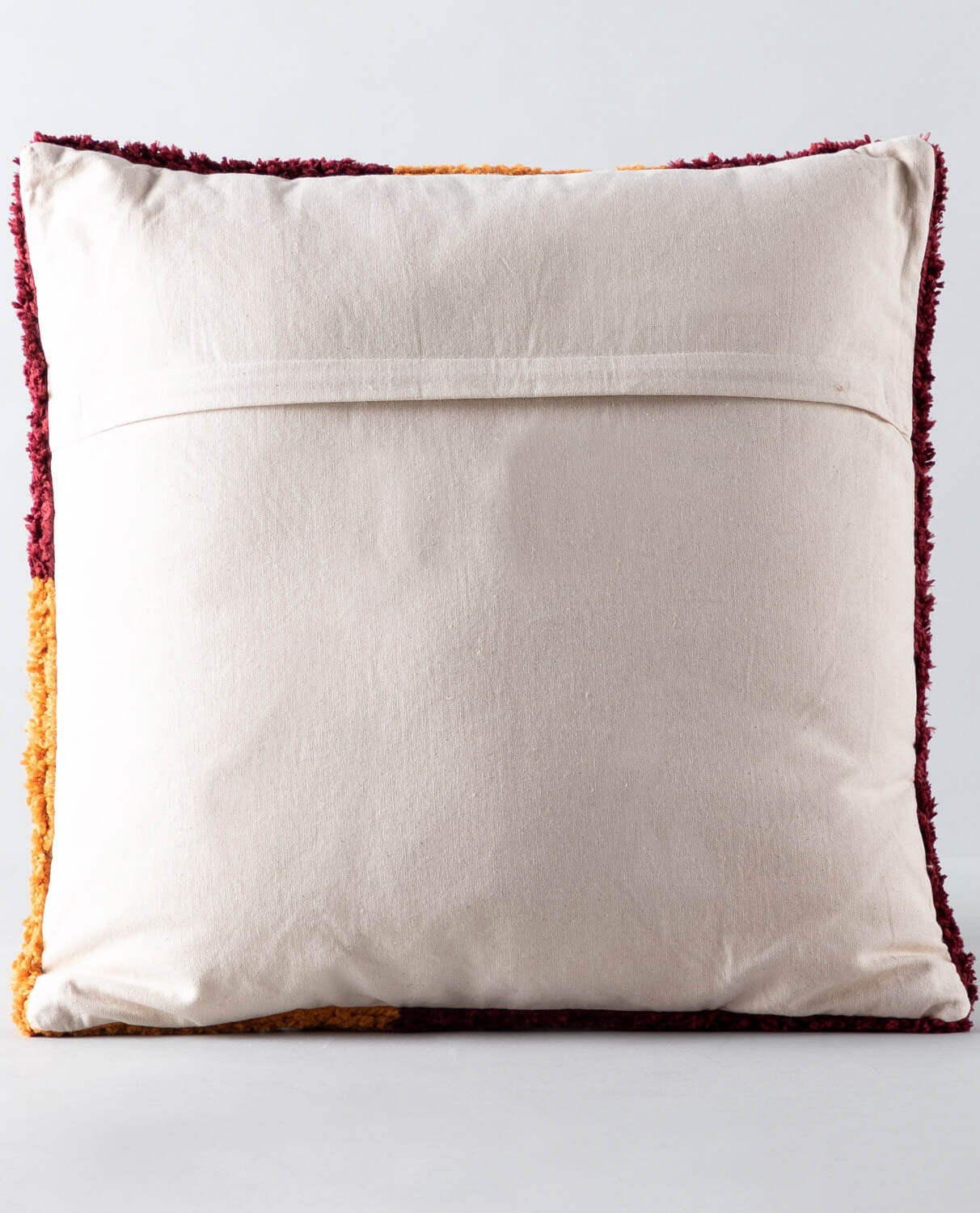 Coussin carré en coton et polyester — détail 4