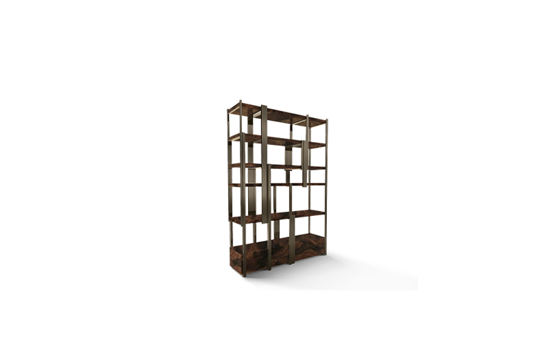 Bibliothèque séparateur de pièce