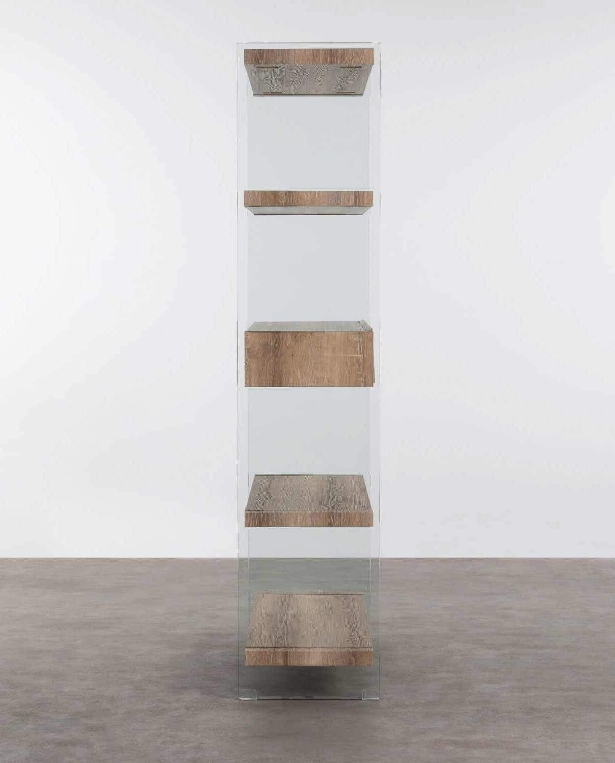 Étagère en verre et MDF — détail 4