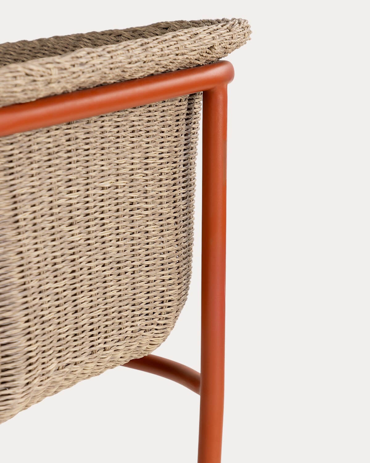 Ensemble de jardin table 240 cm + 8 chaises Caitlyn — Vert Olive — détail 3
