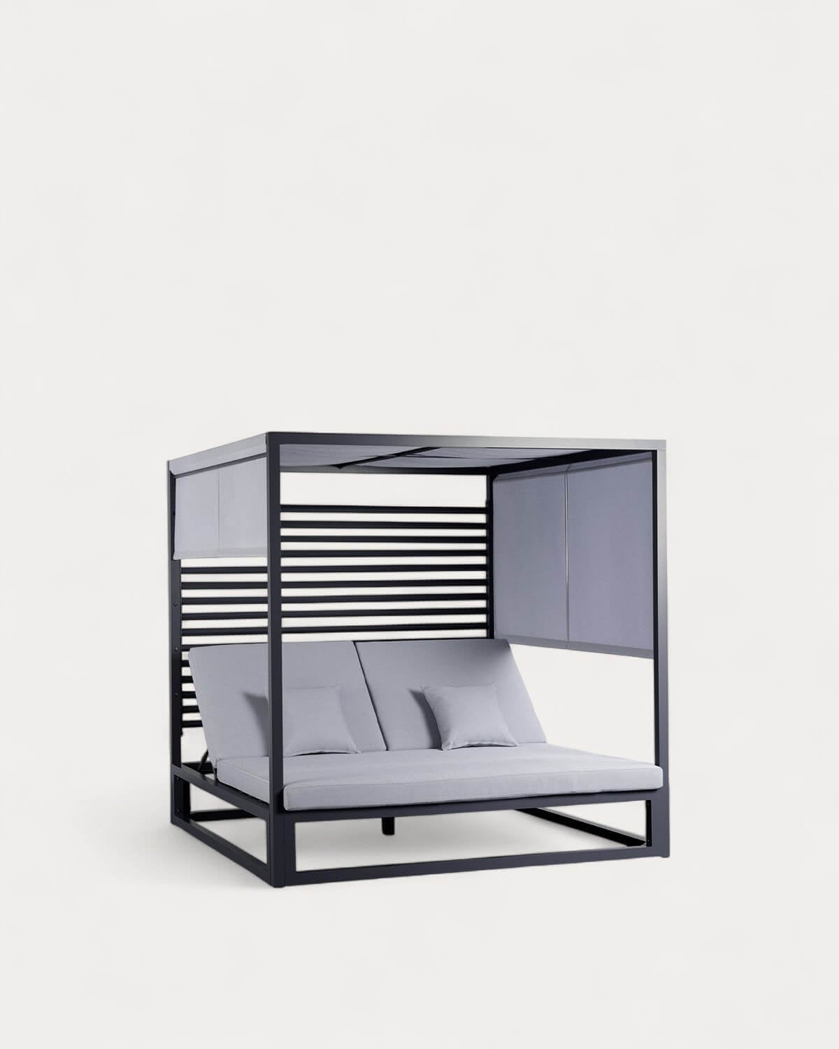 Lit balinais inclinable en aluminium Mersia - Coloris au choix — détail 6