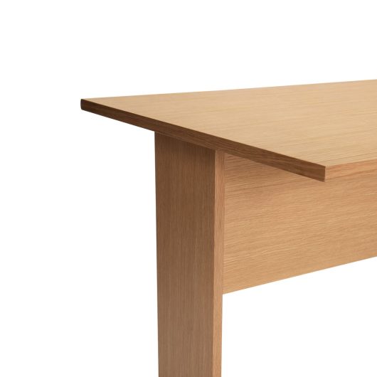 Bureau avec porte-magazines intégré — détail 5
