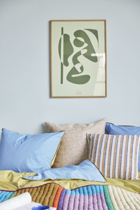 Linge de lit 80/200 Bleu/Jaune — détail 5