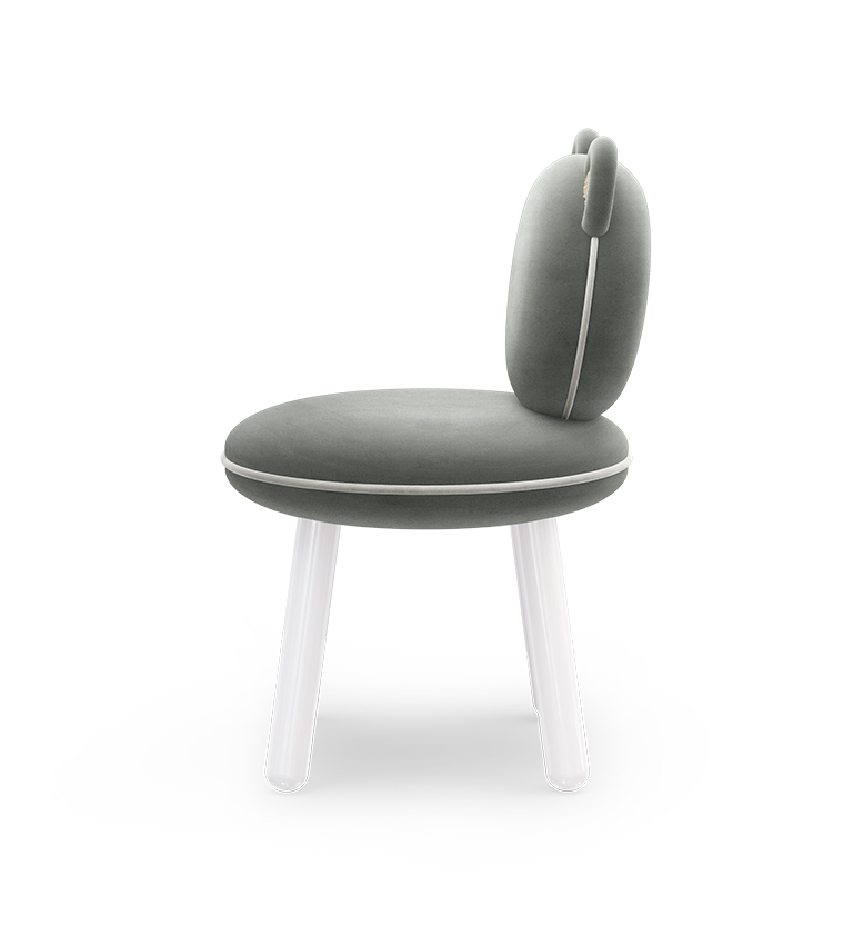 Chaise ourson gris — détail 5