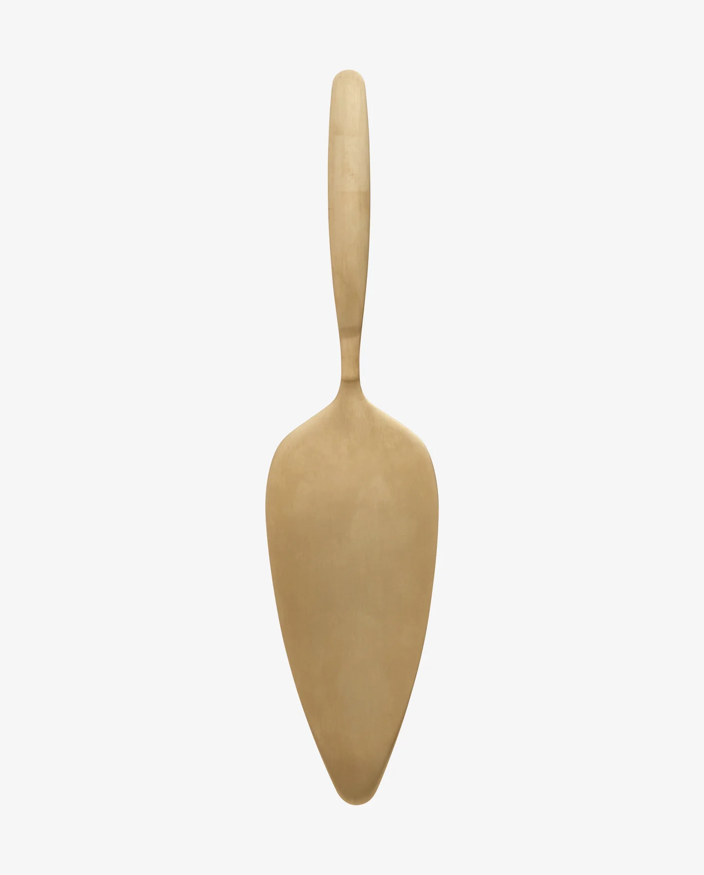 Pelle à gâteau couleur or mat