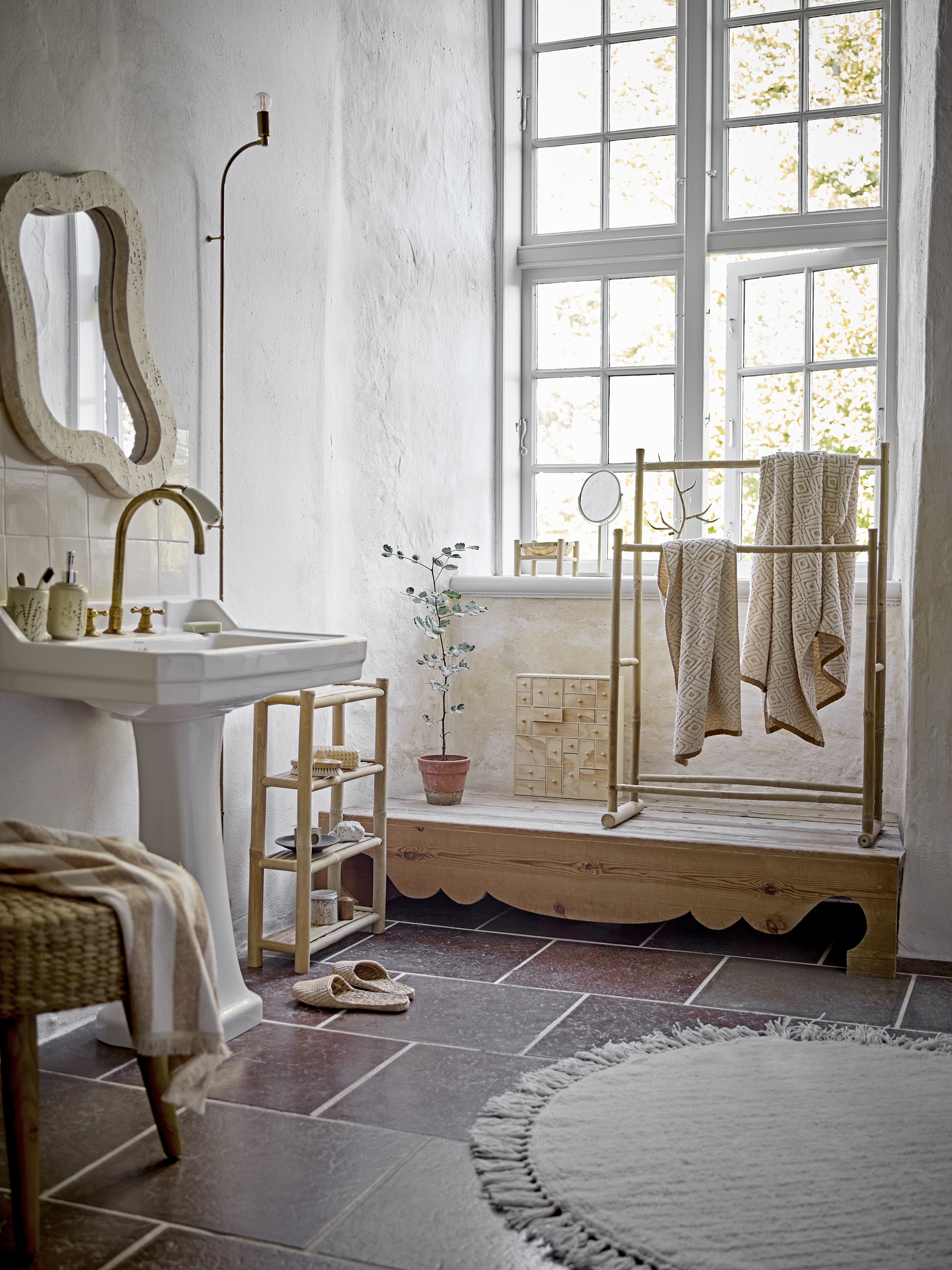 Tapis Lenea en laine — Coloris naturel