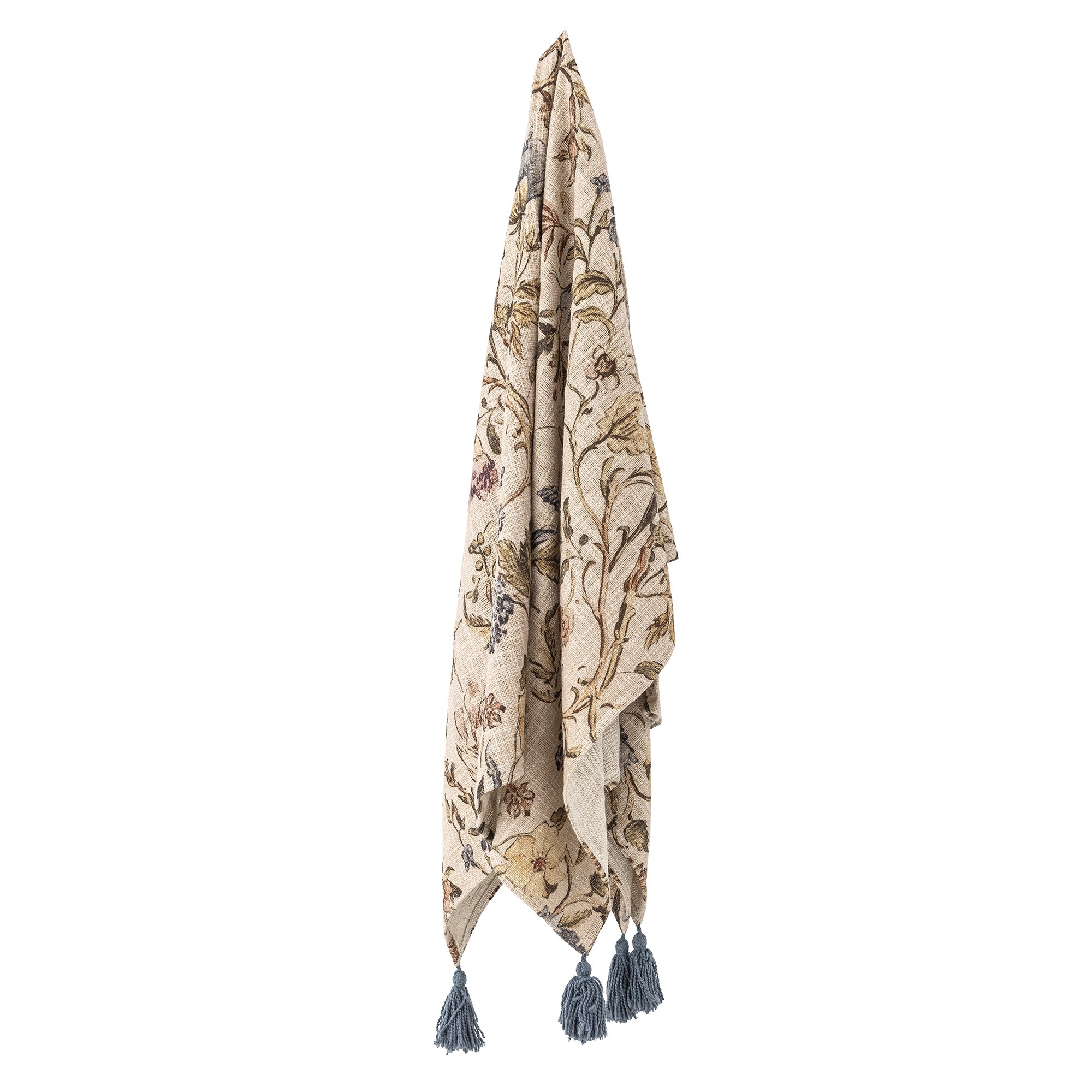 Plaid Yoti en coton - Coloris multicolore — détail 4