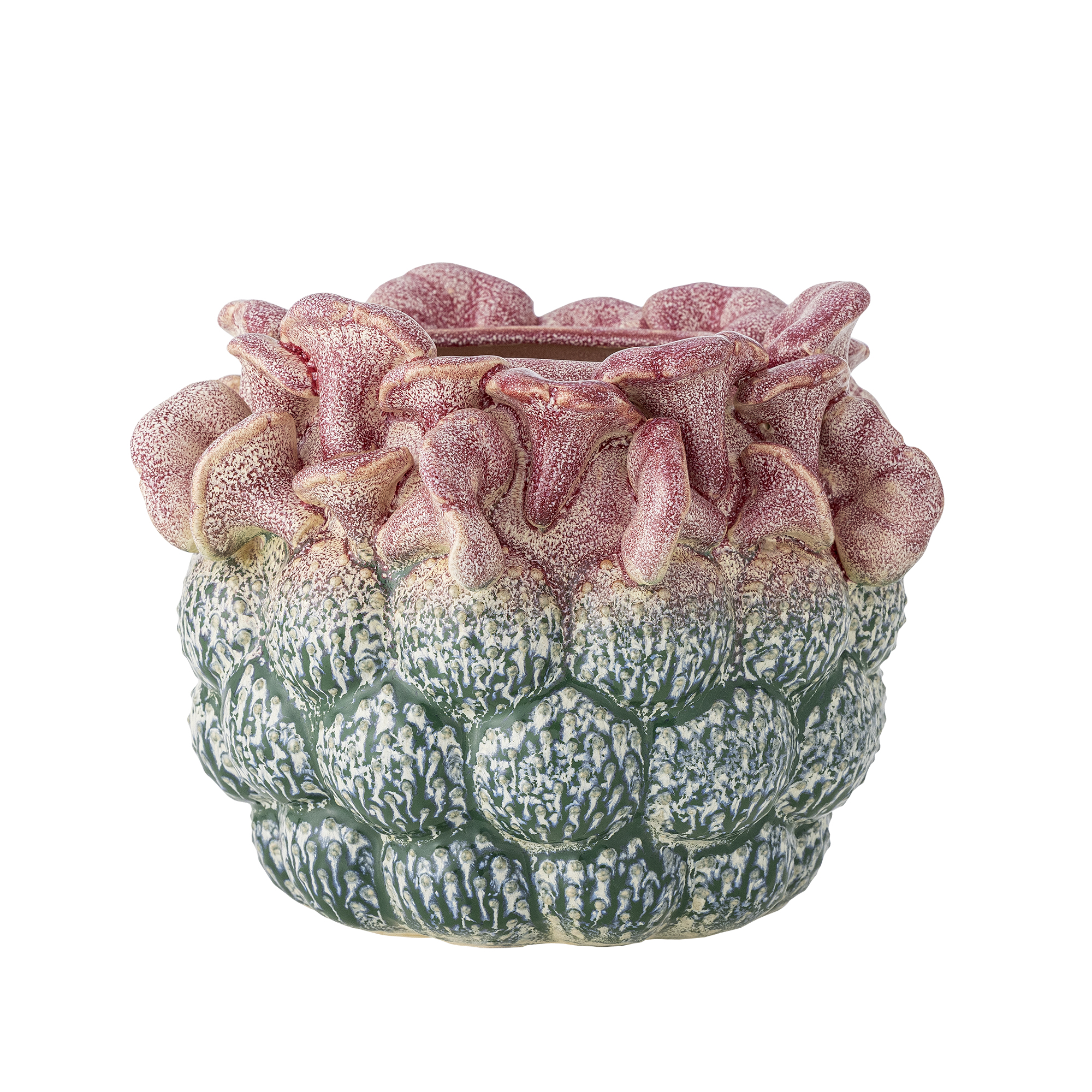 Pot de fleurs Maidan en grès - Coloris multicolore — détail 4