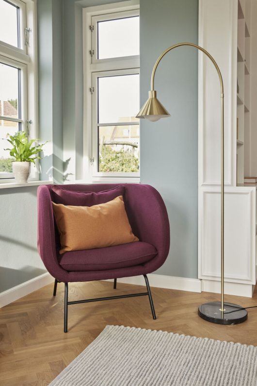 Fauteuil moelleux rembourré