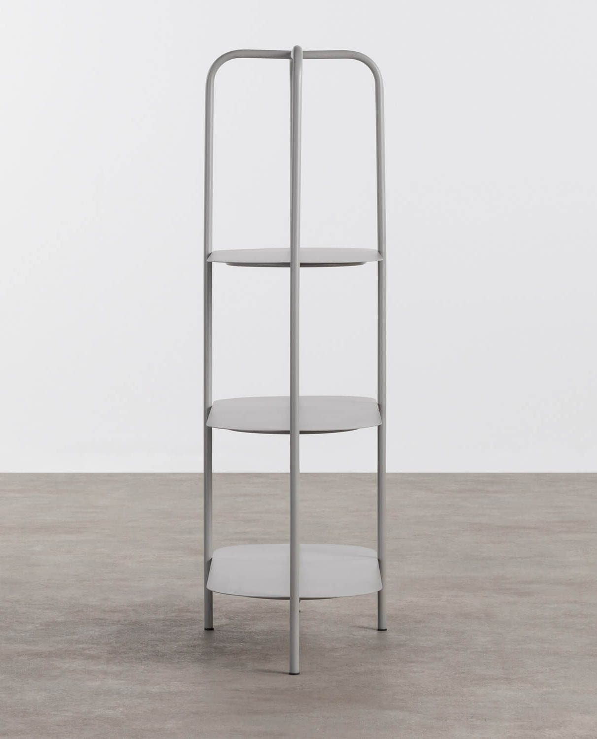 Étagère en acier gris clair — détail 4