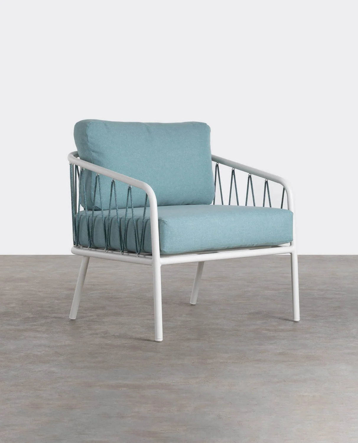 Salon de jardin en tissu et aluminium — détail 5