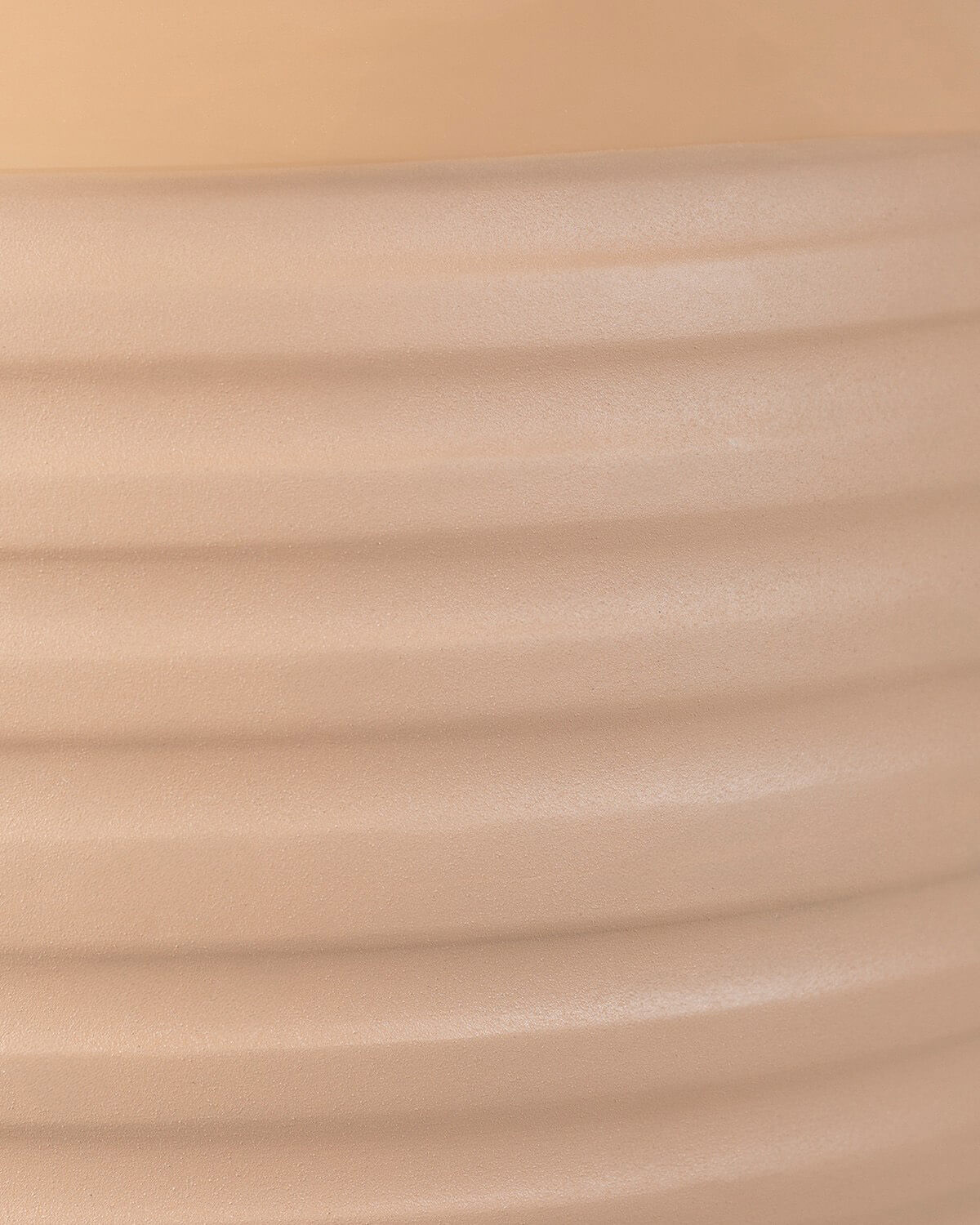 Vase Miraxel Ø37,5 cm en métal - Brun Clay — détail 3