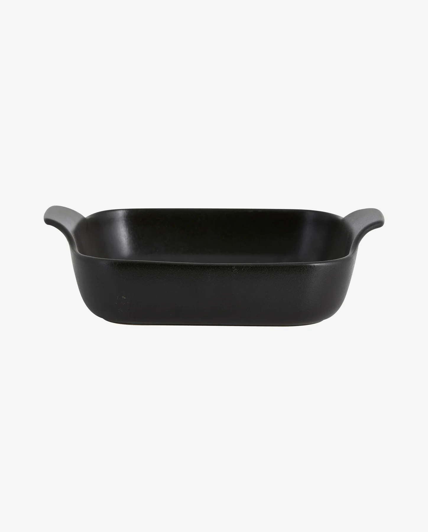 Plat à four carré noir taille M