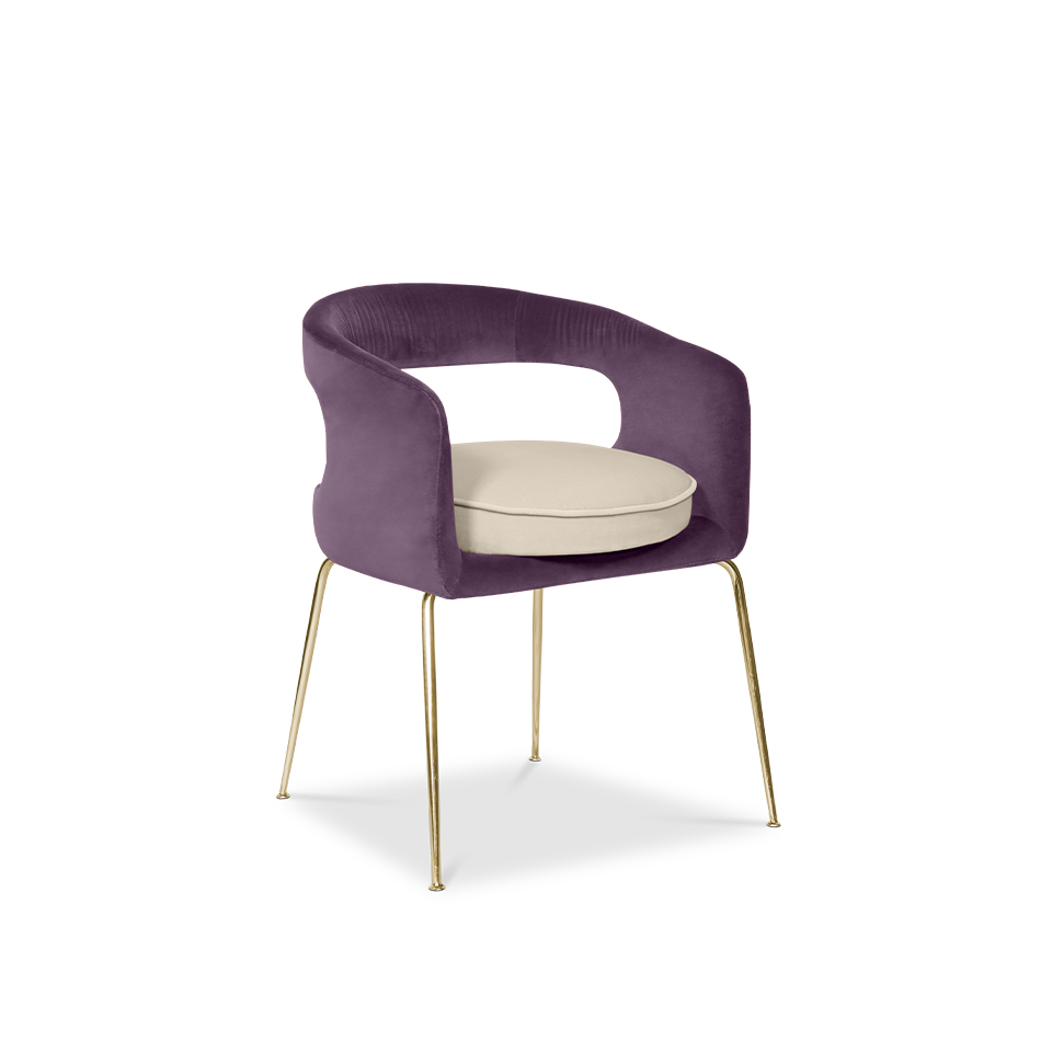 Chaise de salle à manger avec coussin — détail 5