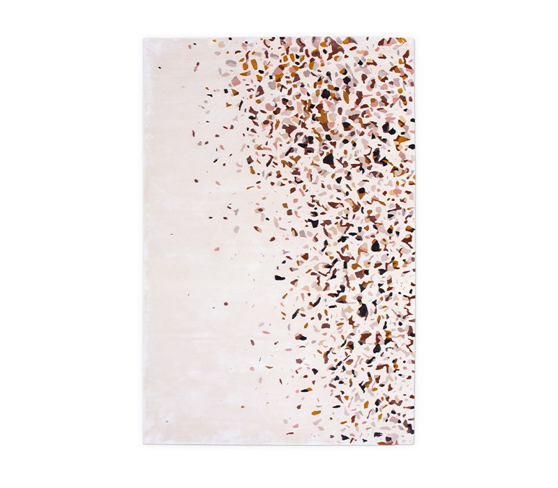 Tapis rectangulaire Terrazzo