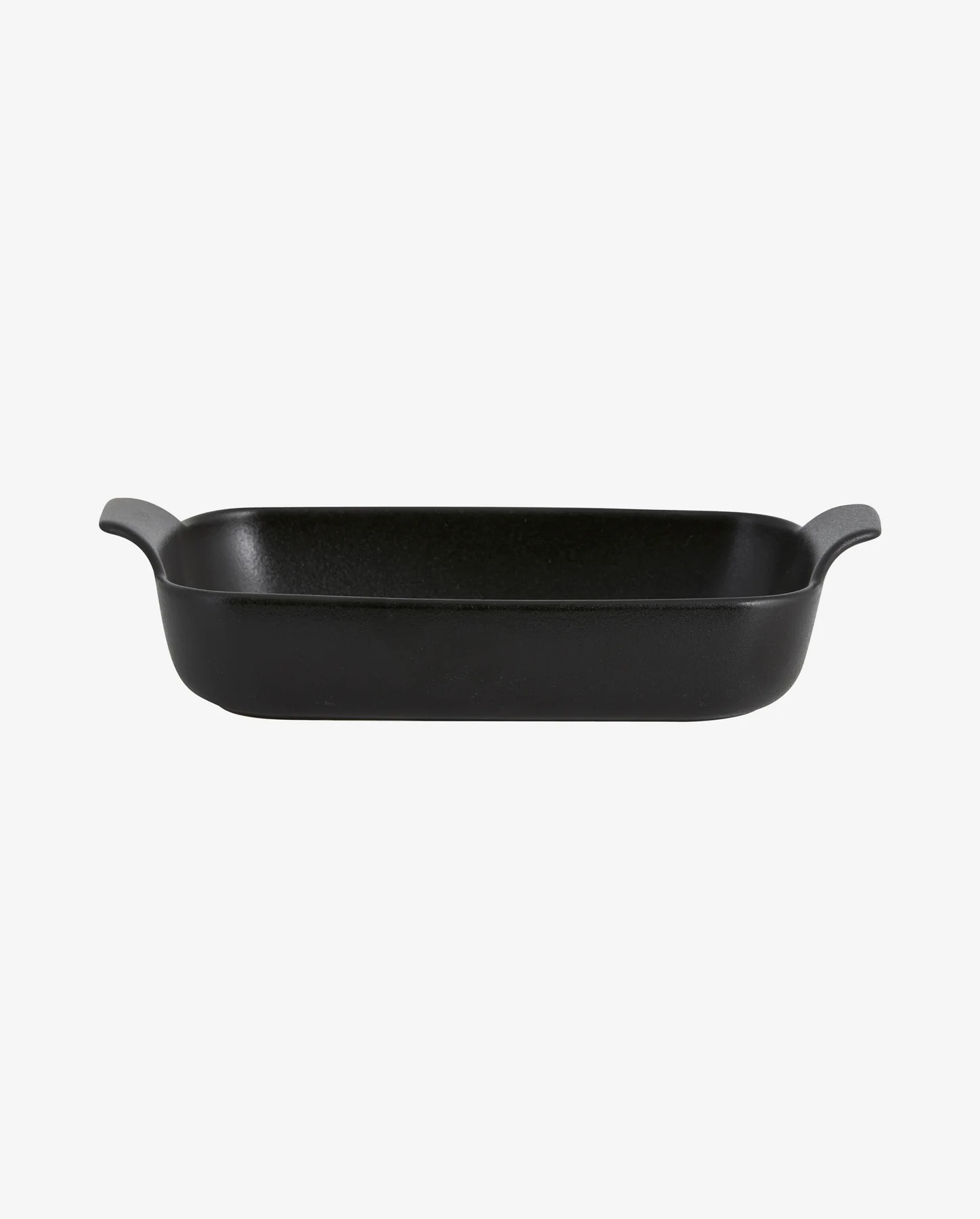 Plat à four carré noir taille L