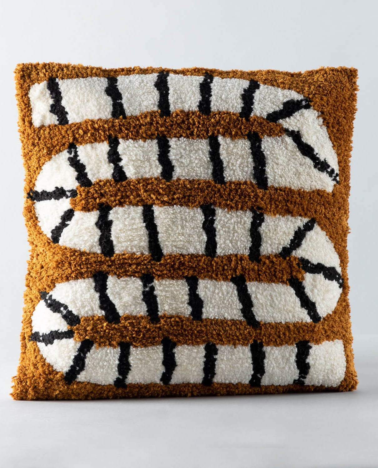 Coussin carré en coton et polyester — détail 6