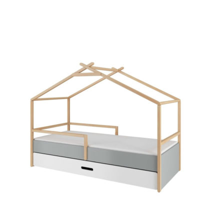 Lit cabane enfant avec tiroir de rangement — détail 3