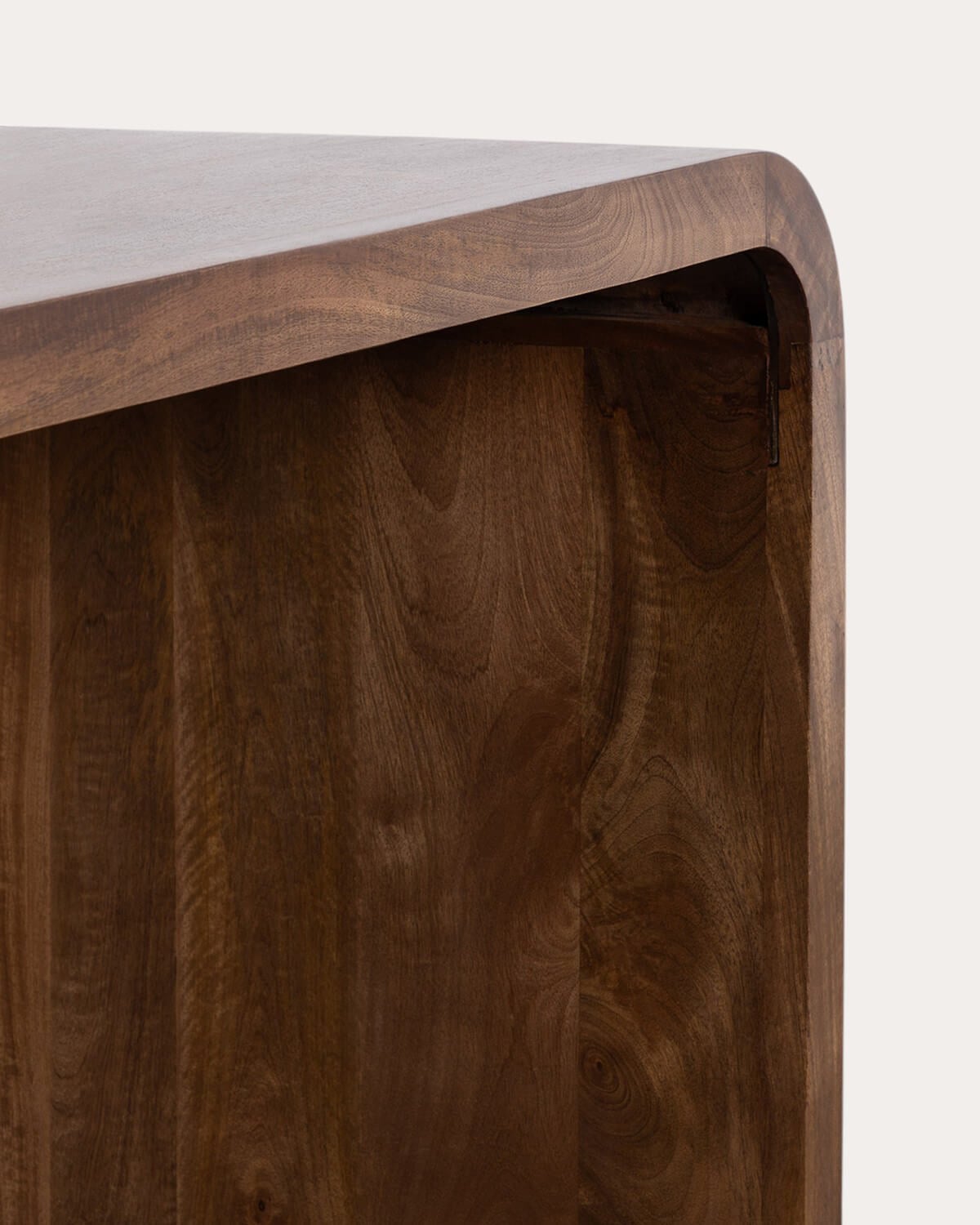 Bureau 160x75 cm en bois de manguier Vanile — Manguier moyen — détail 3