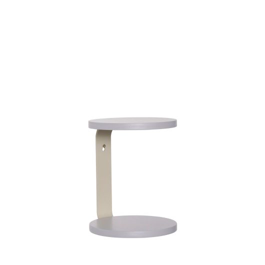 Table de chevet murale gris — détail 3