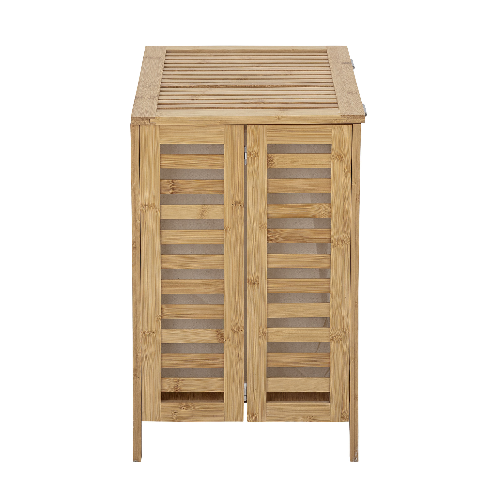 Panier à linge Aden en bambou - Coloris naturel — détail 5