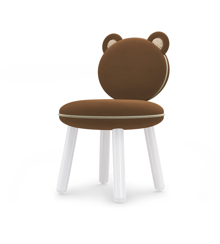Chaise ourson marron