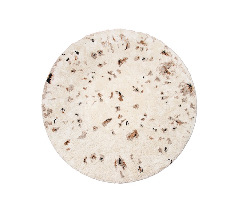 Tapis rond Oslo
