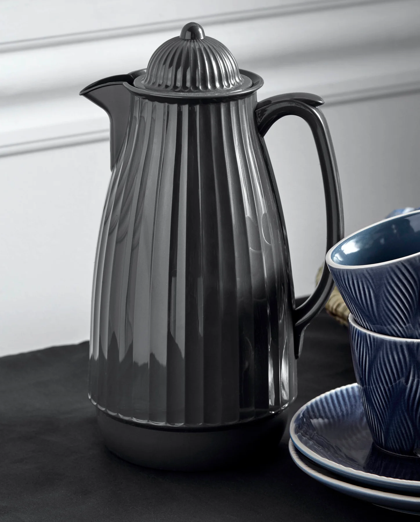 Théière thermos noir