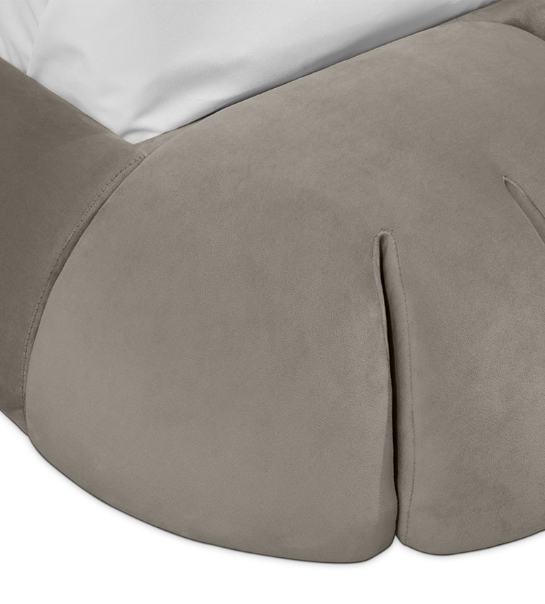 Lit en forme de lapin gris foncé — détail 5