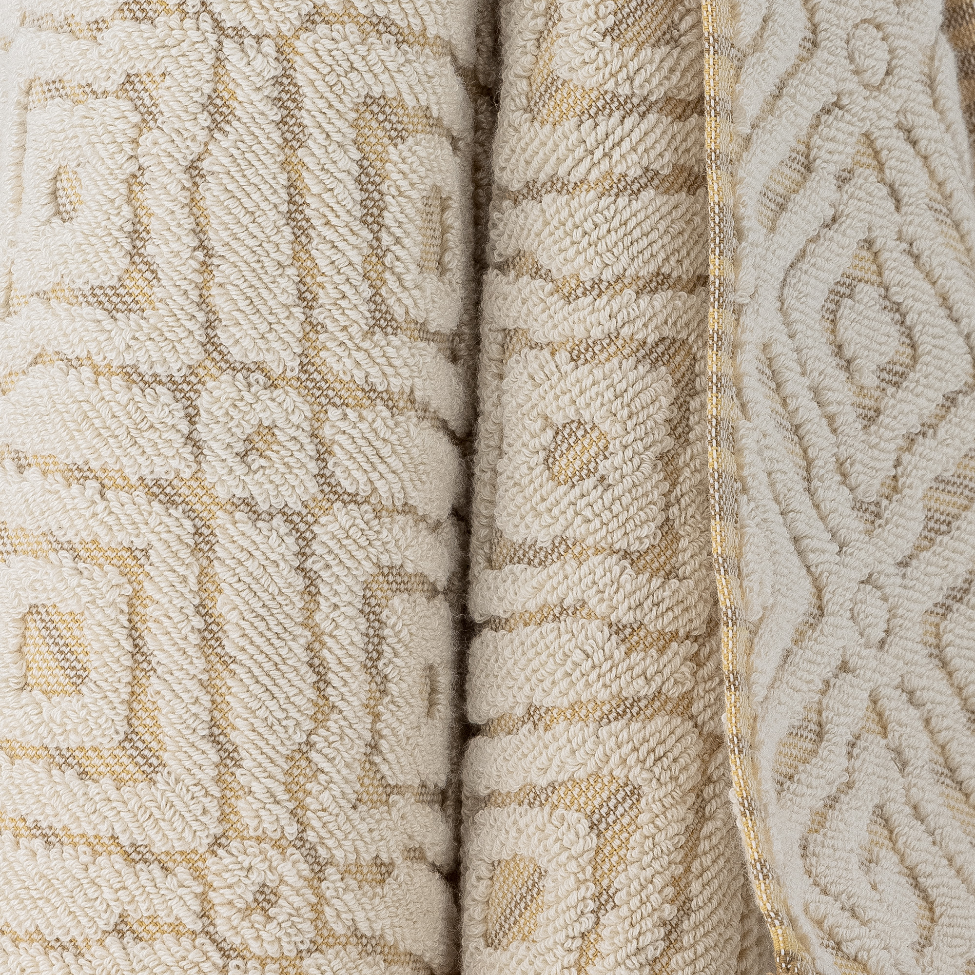 Serviette Malou en coton oeko-tex® - Coloris naturel — détail 3