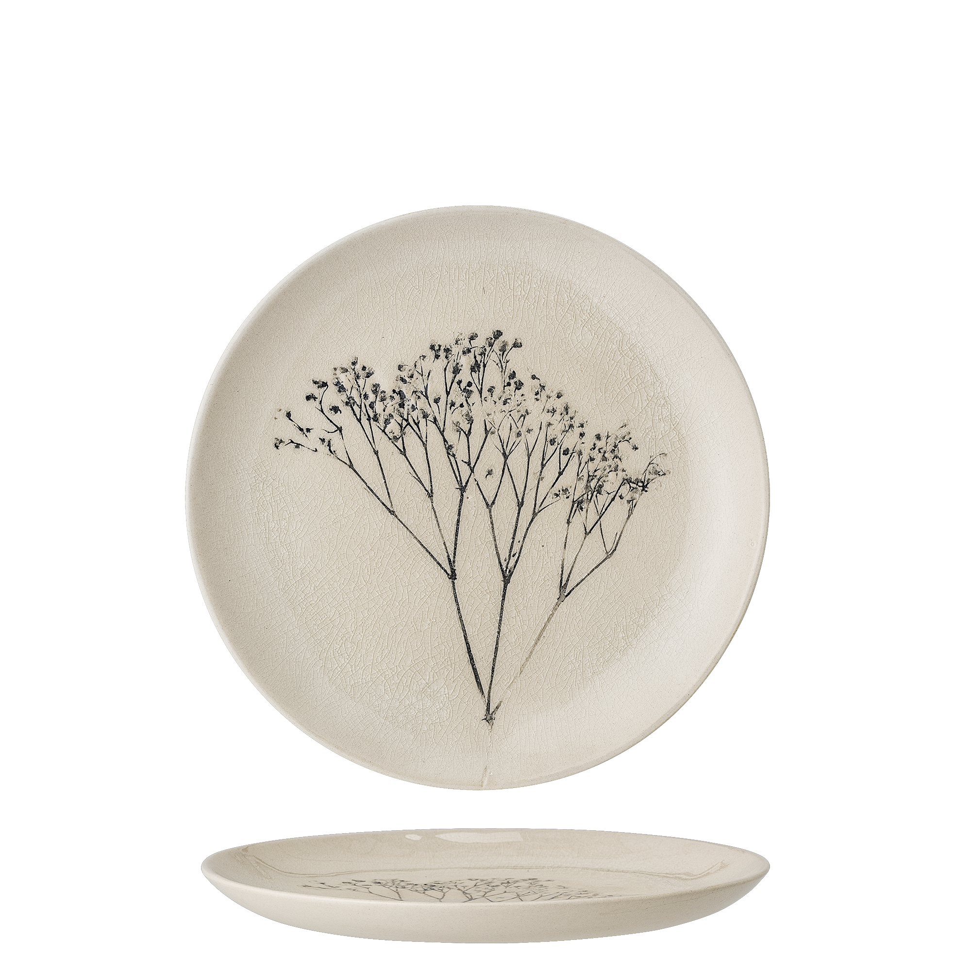 Assiette Bea en grès - Coloris naturel — détail 3