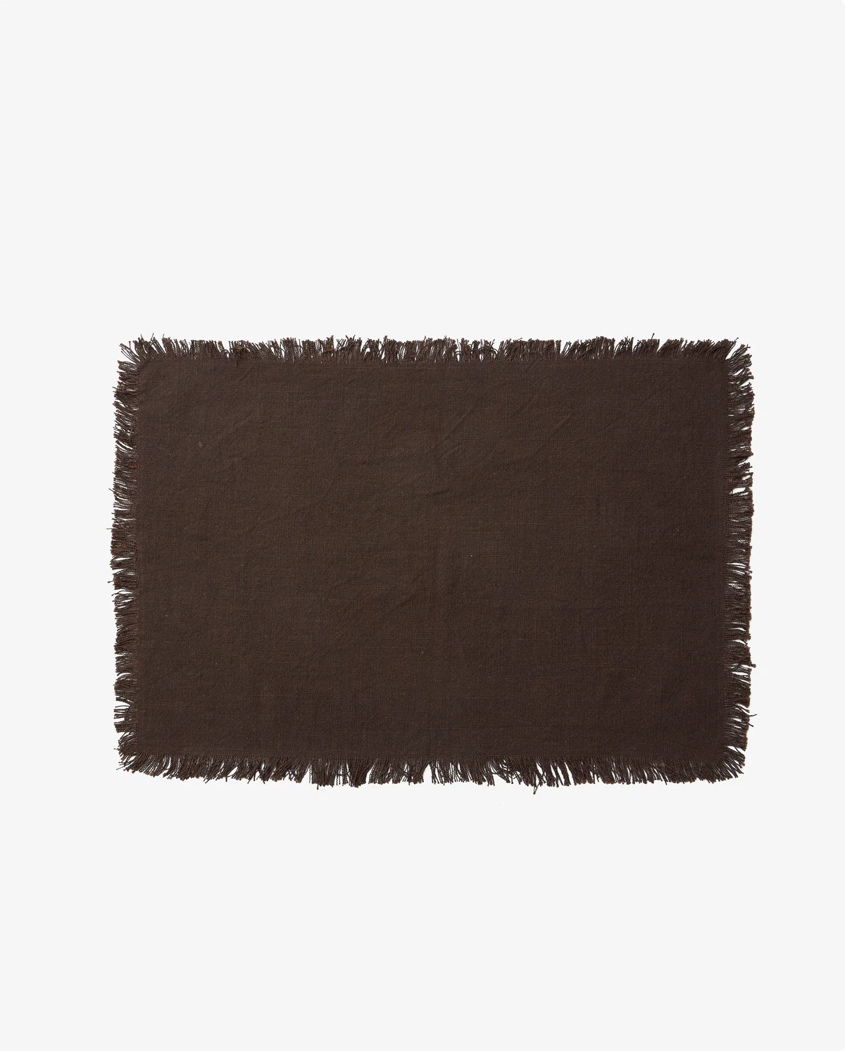 Set de table en tissu marron