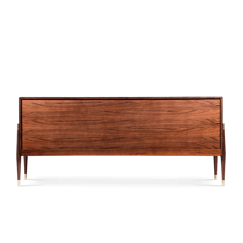 Buffet vintage en noyer massif — détail 3