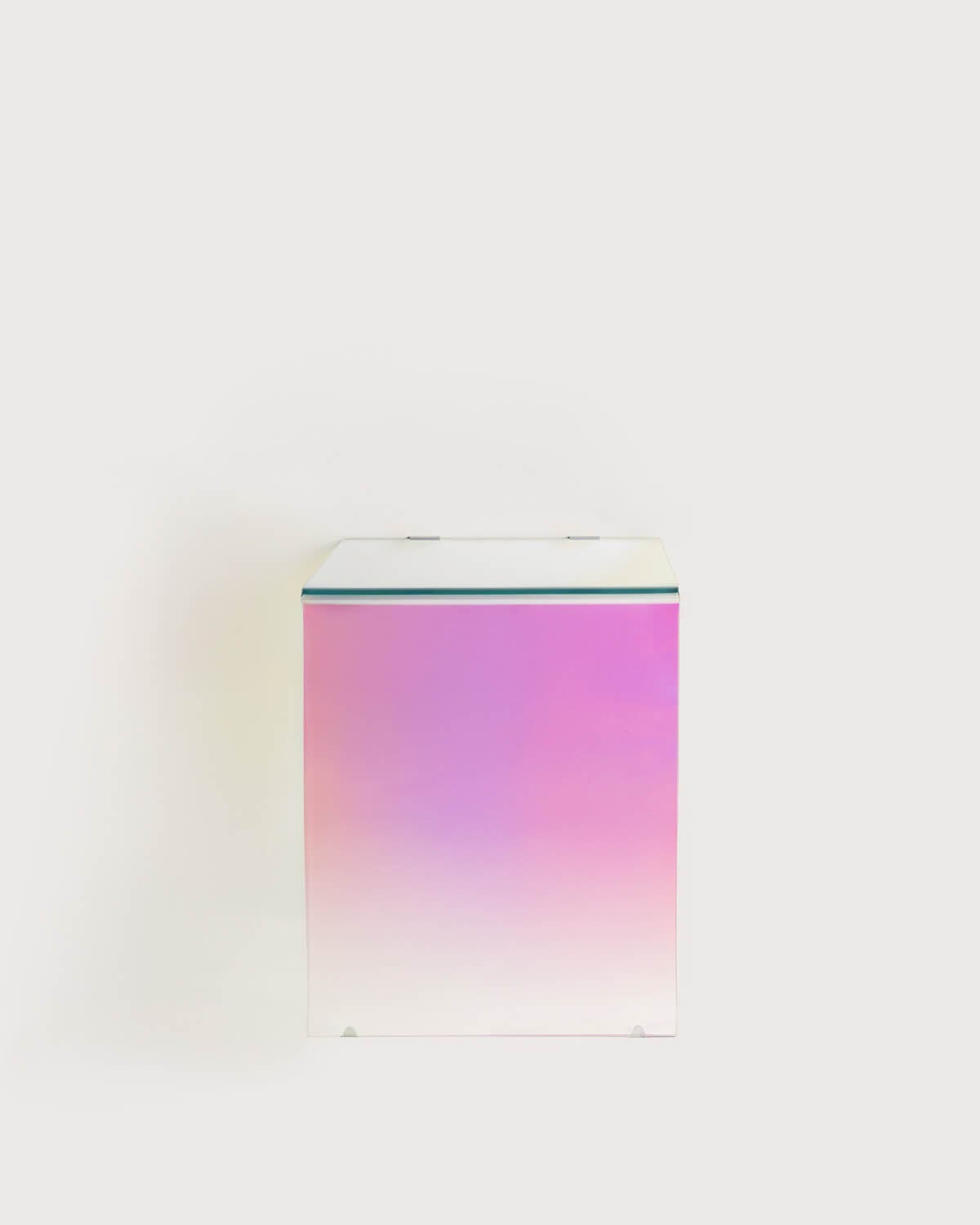 Bureau rectangulaire 120x60 cm en verre trempé Iris — détail 4