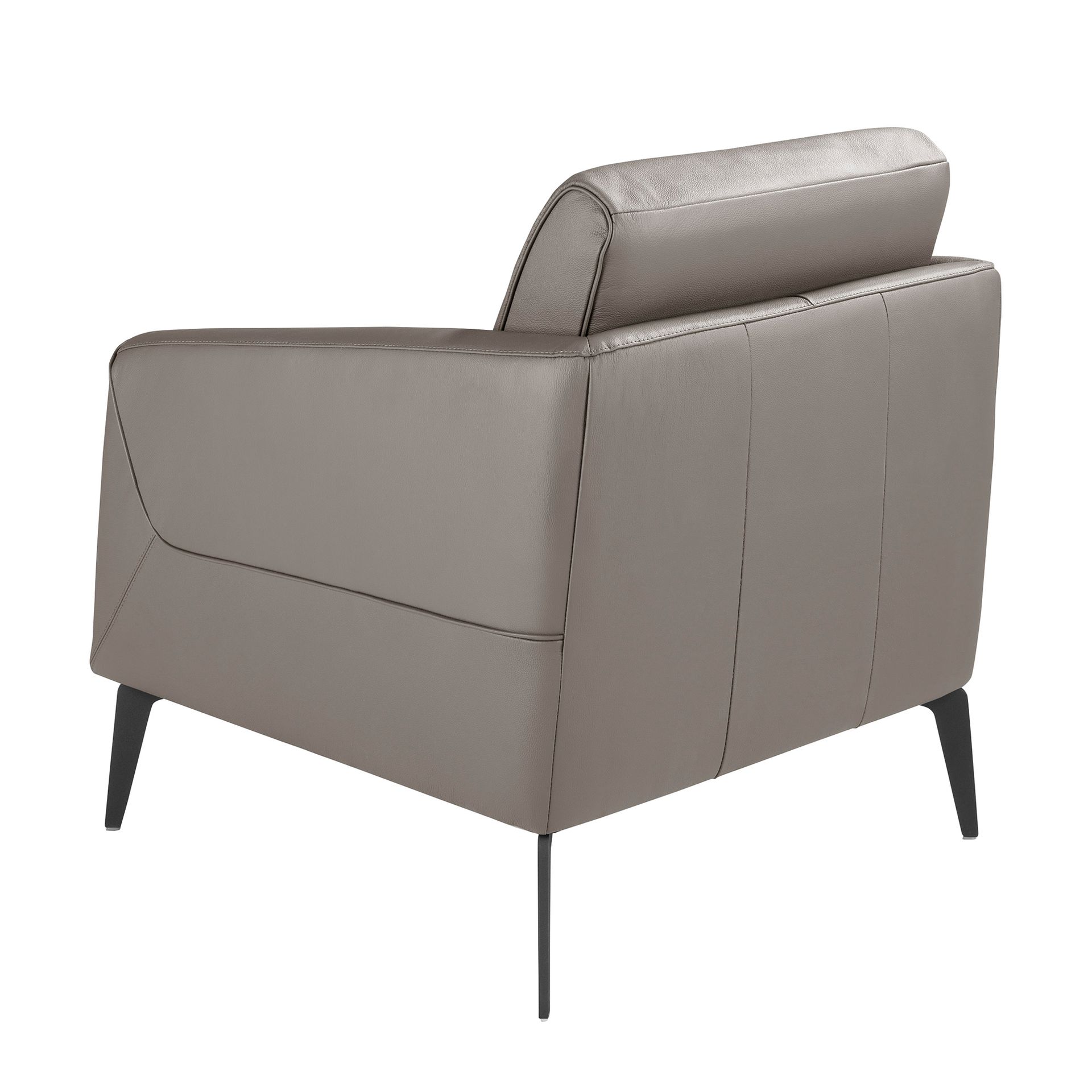 Fauteuil en cuir - Coloris au choix — détail 5