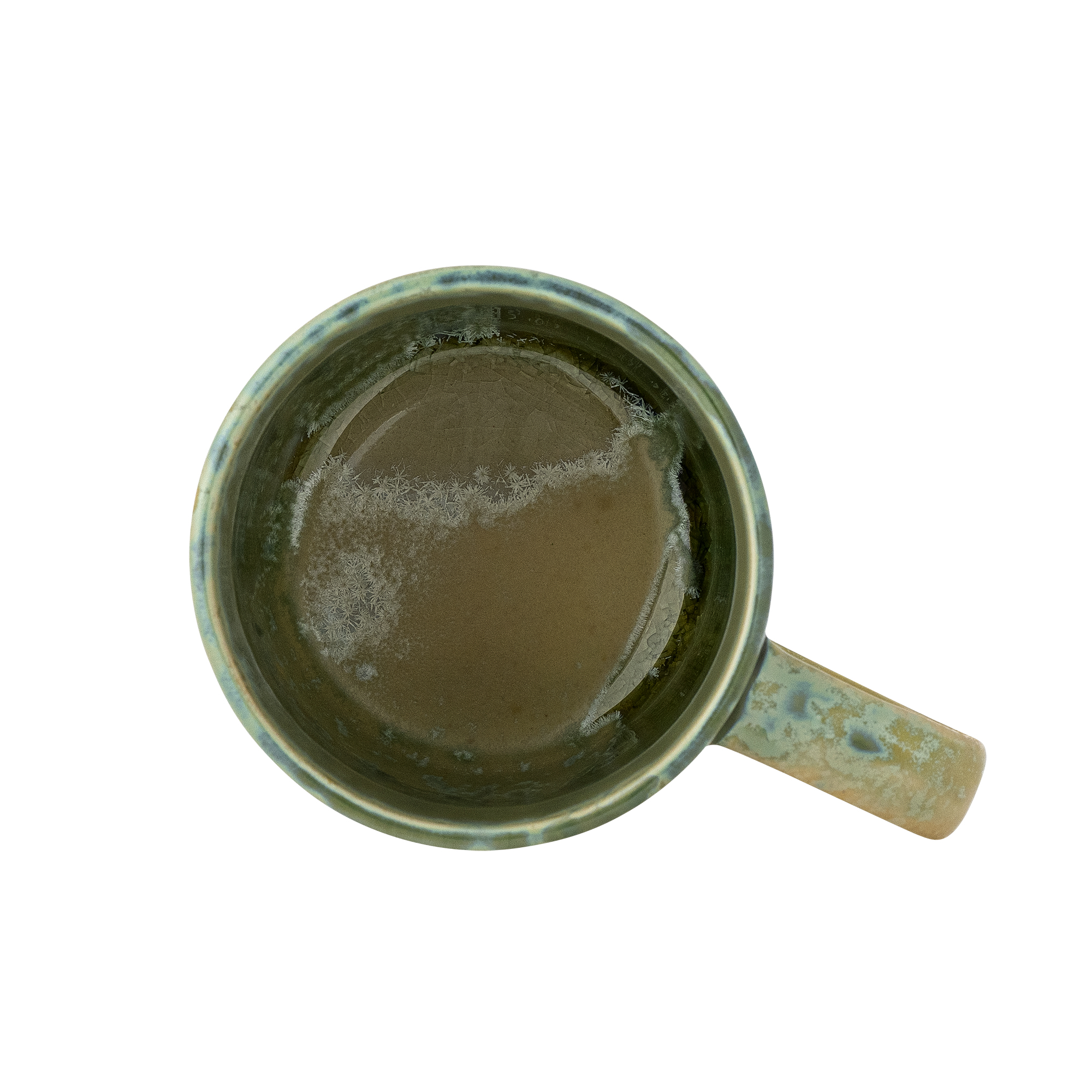 Mug Milani en grès - Coloris vert — détail 3