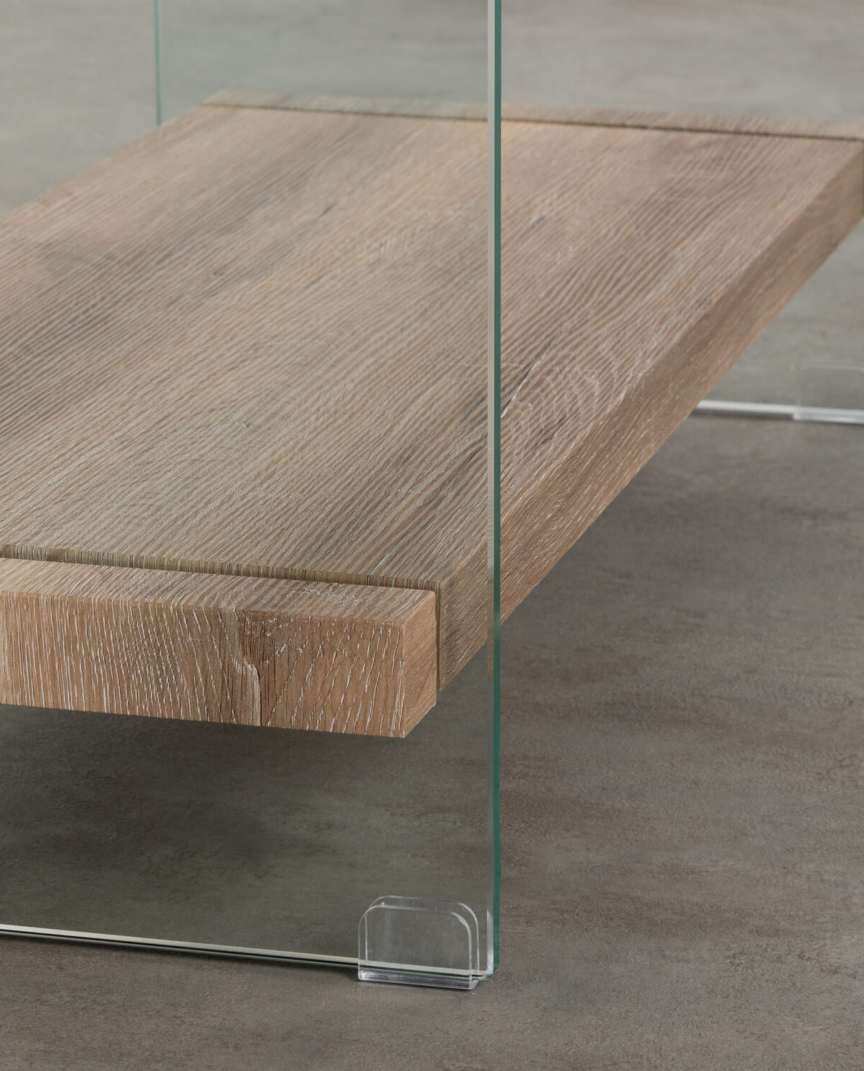 Étagère en verre et MDF — détail 6