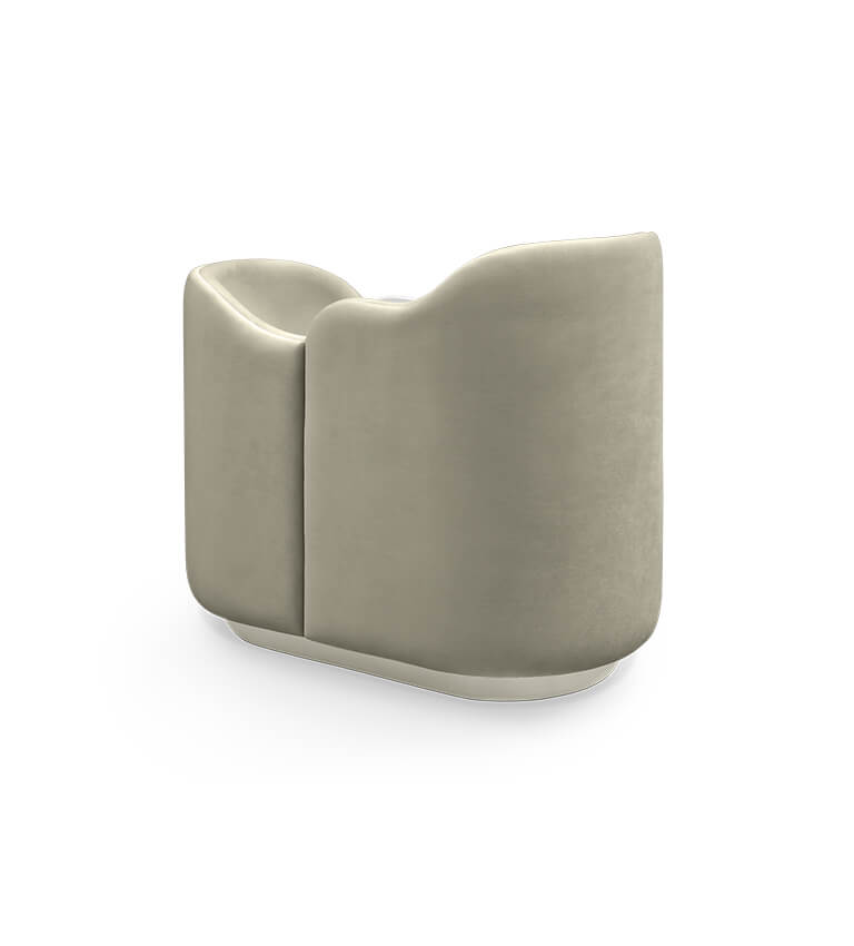 Lit forme de nuage crème — détail 4