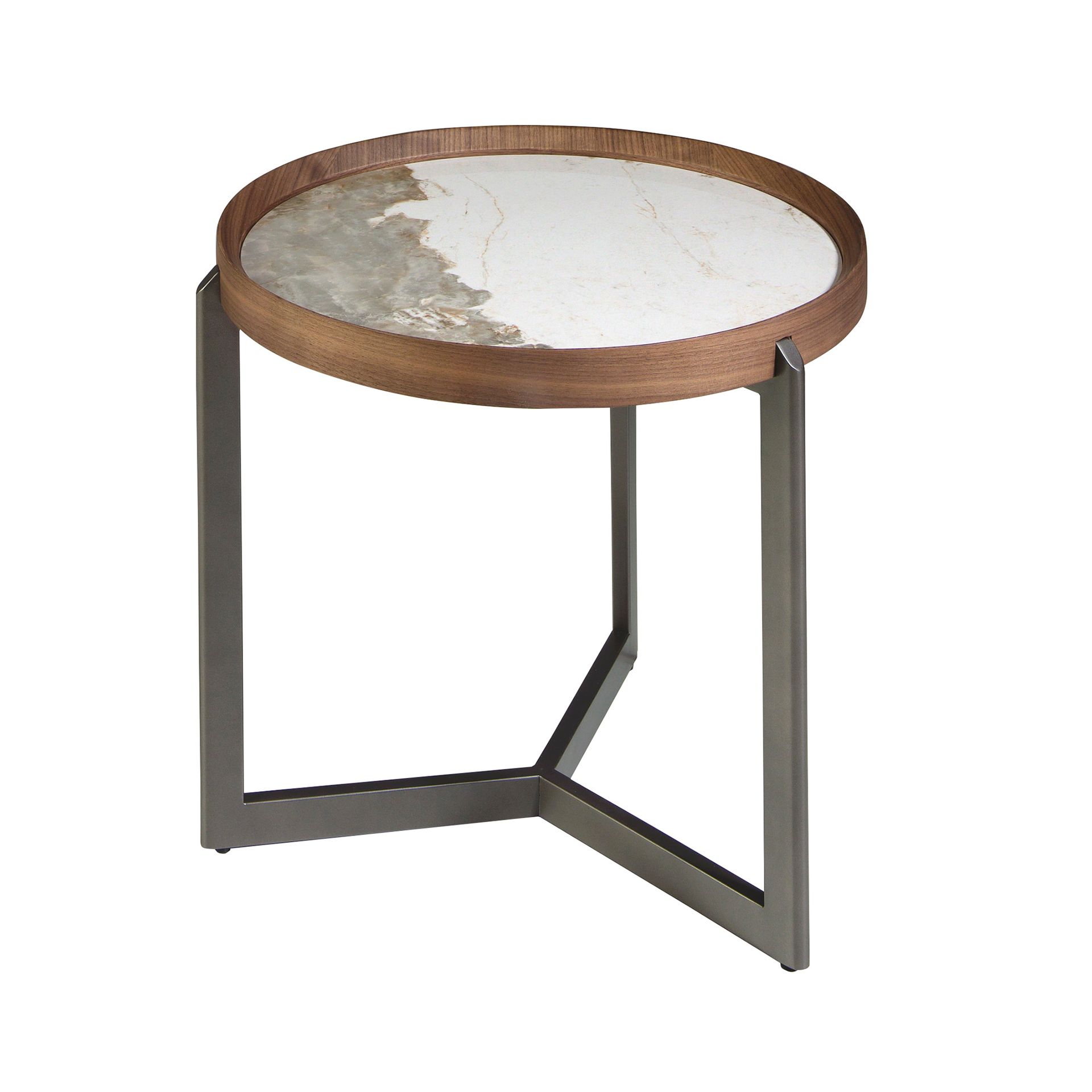 Table basse ronde céramique