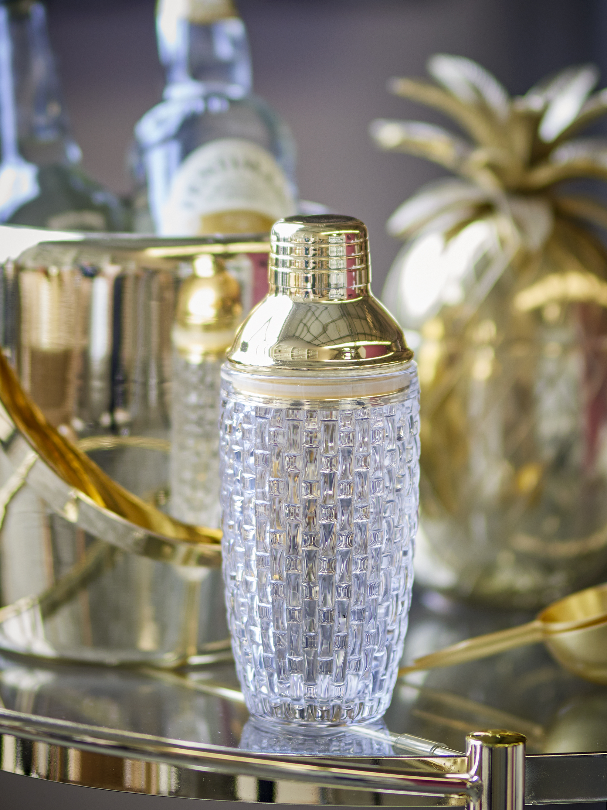 Mixeur Cocktail en verre - Coloris transparent