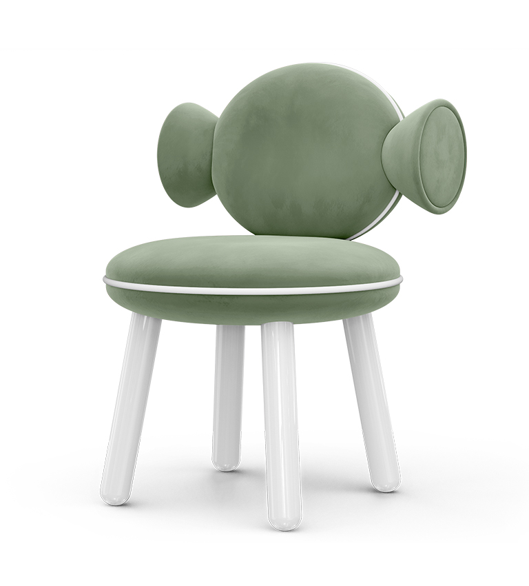 Chaise bonbon vert