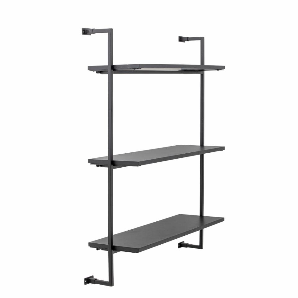 Étagère tablette en MDF noir
