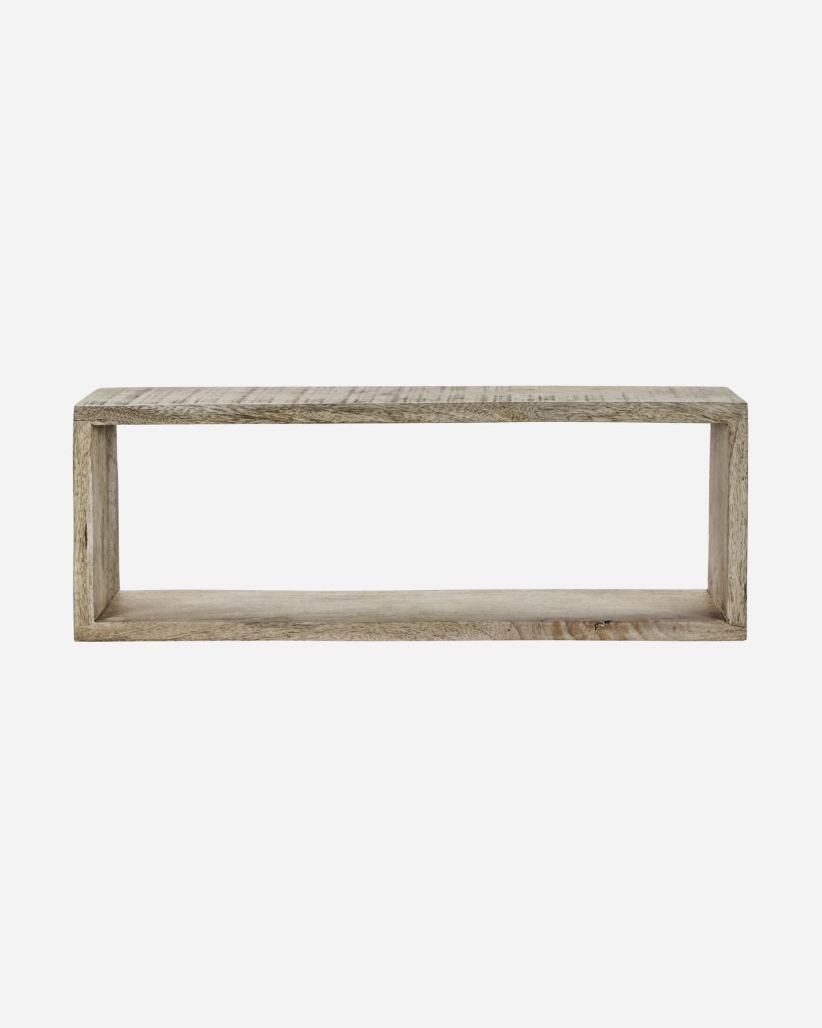 Étagère murale en bois de manguier marron clair — détail 3