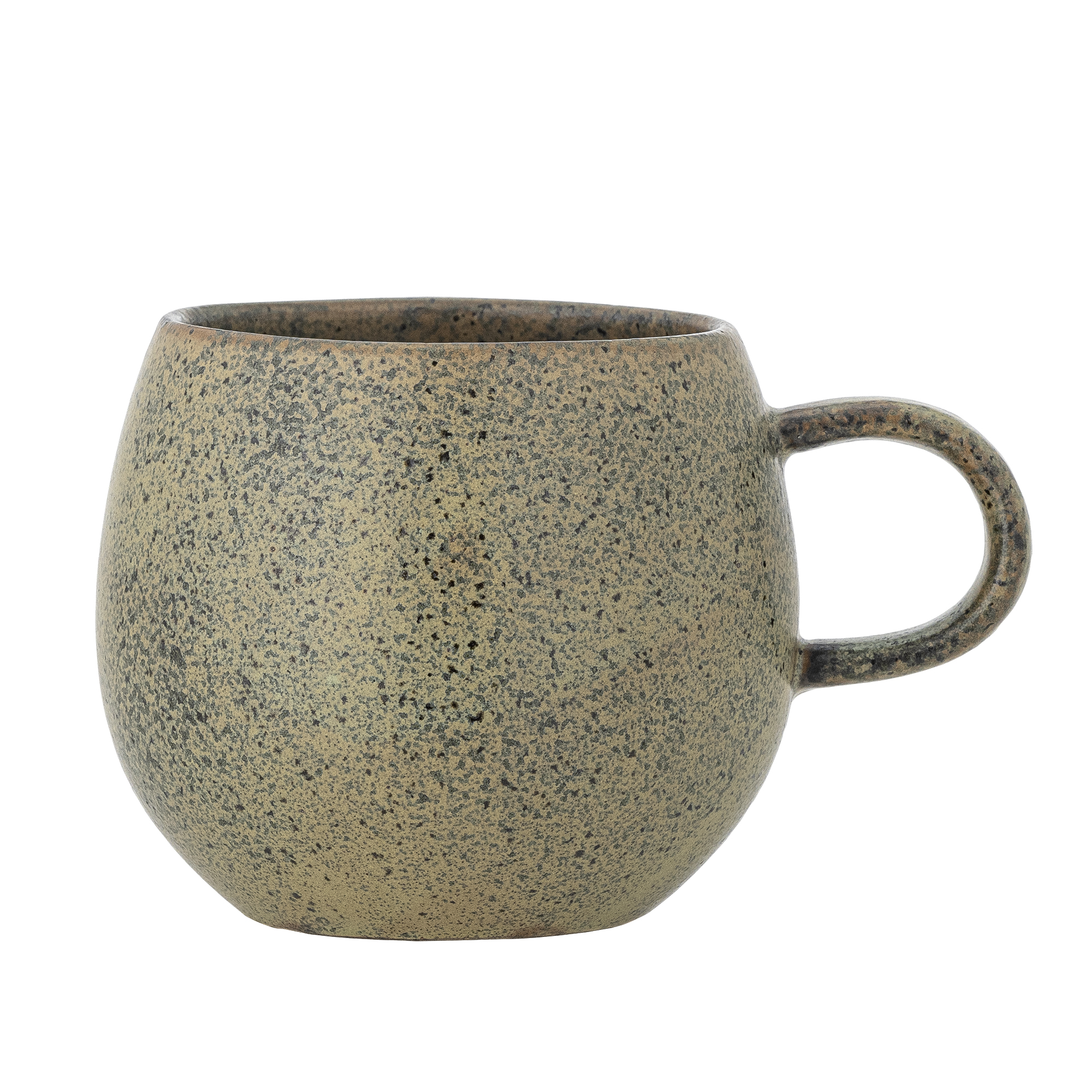 Lot de 3 mugs Addison en grès - Coloris vert — détail 4