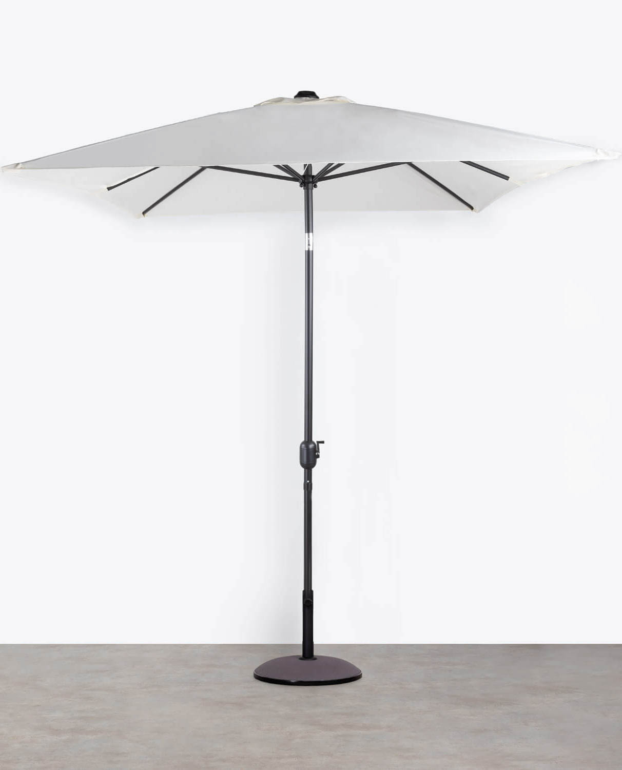 Parasol de jardinet terrasse rectangulaire