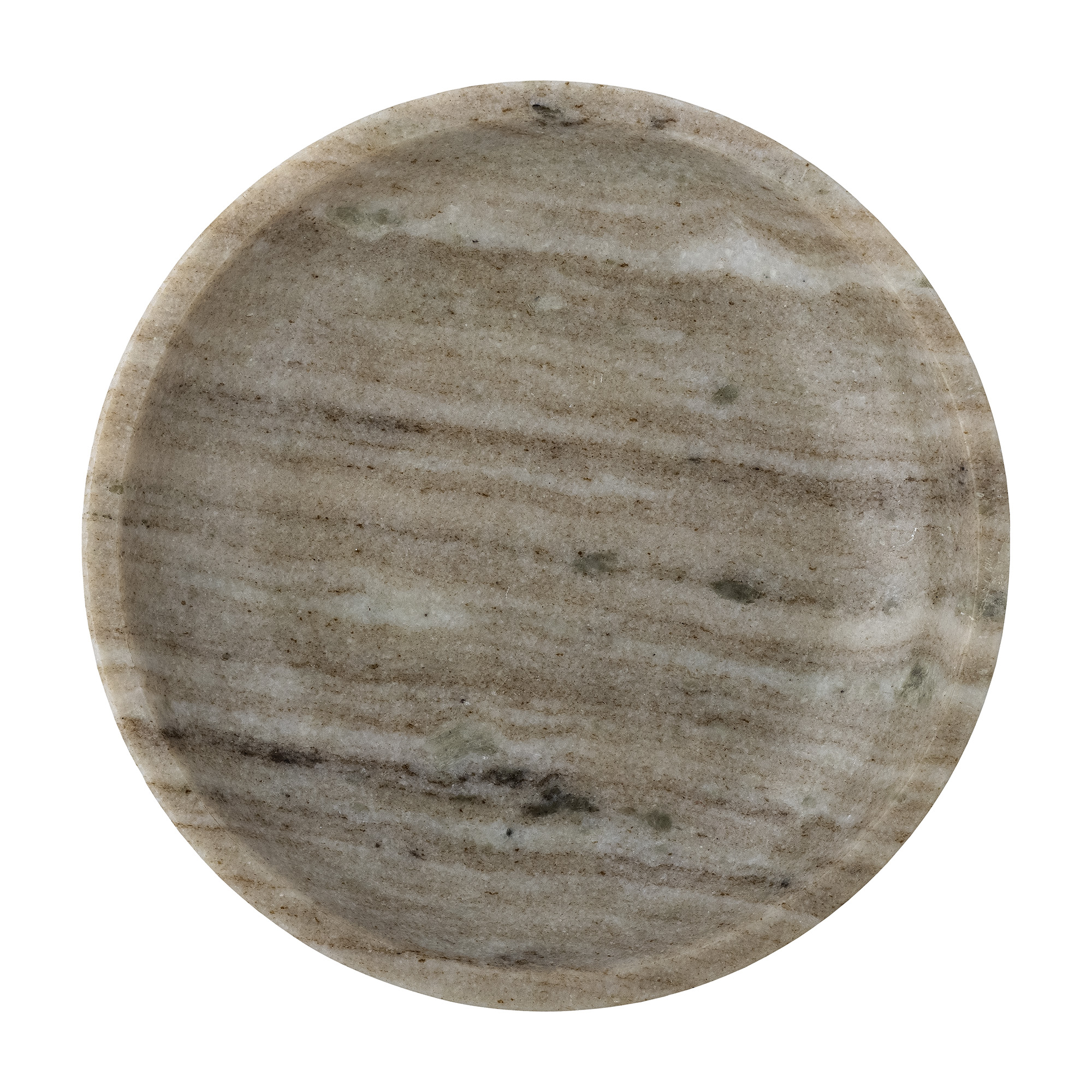 Plateau de décoration en marbre gris — détail 3