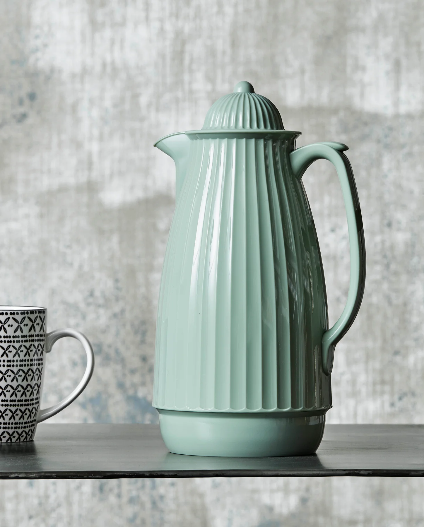 Théière thermos vert menthe