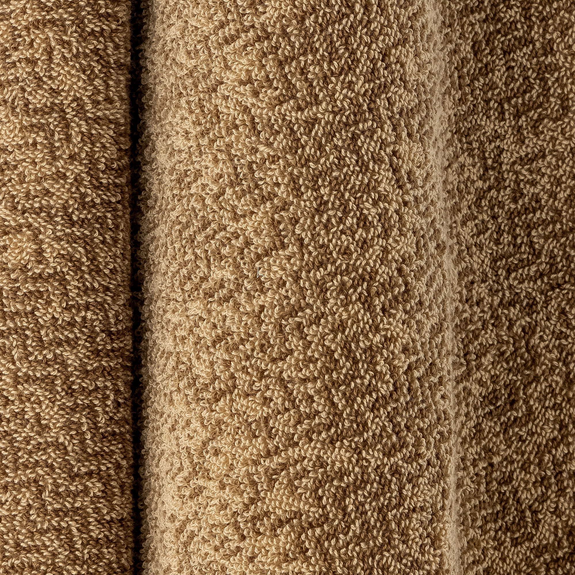 Serviette Kahla en coton - Coloris marron — détail 3
